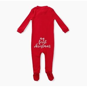 Pottery Barn Kids My First Christmas Organic Nursery Pajama